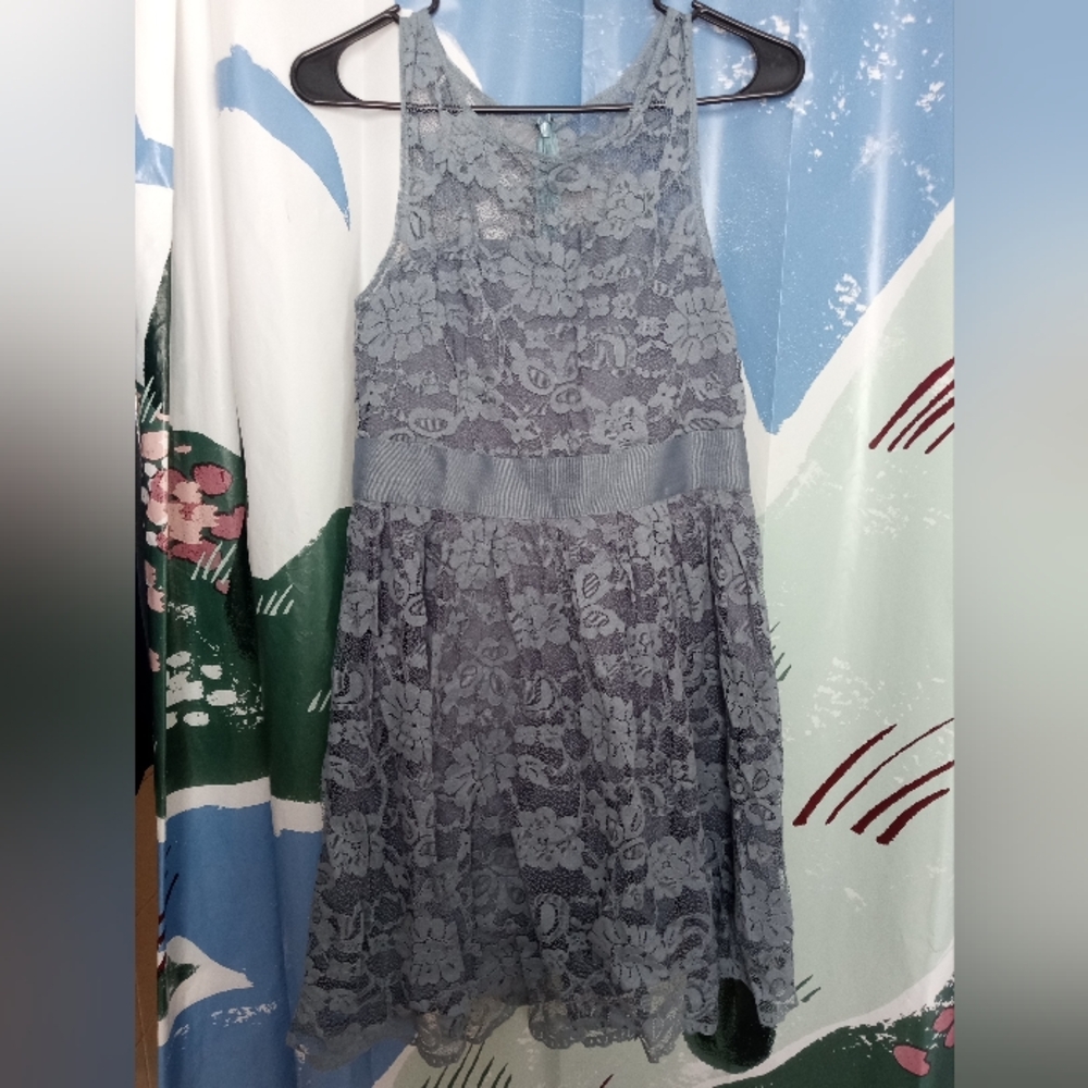 BB Dakota When The Night Comes Lace Flared Dress